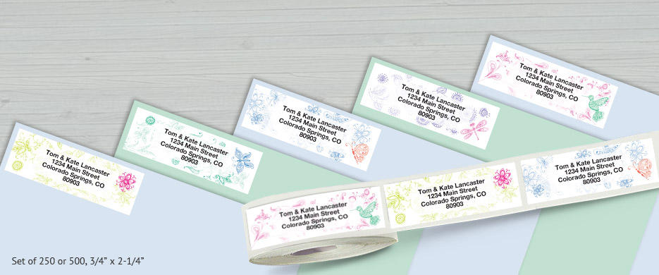 Shop Rolled Address Labels at Current Catalog